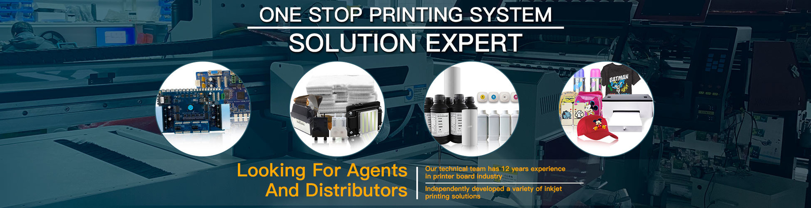 Inkjet-Druckerplatine