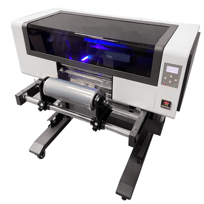 UV DTF Crystal Label Printer Digital Printing Tx800 Xp600 Print Head Cold Transfer Sticker Machine All In One Printer