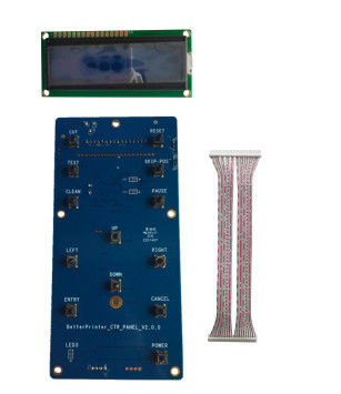 PET film heat transfer printer 4720 four head W5113 inkje board kit