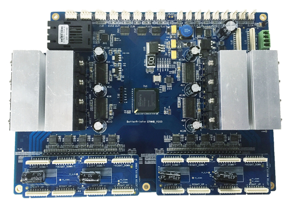 Network Interface 4720 Four Head Inkjet Board Kit For Textile Digital Oval Printer