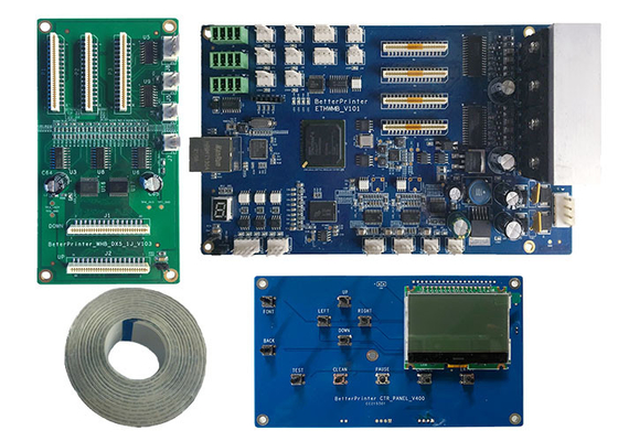 Inkjet printer system DX5 single head Gigabit network inkjet board for photo printer Flatbed Printer